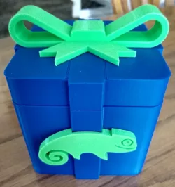 openSUSE Geeko for gift box