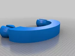Pegboard cable holder