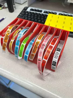 Pharmacy Label Tape Holder 2 & 10 Slots