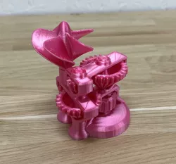 Pprint-In-Place Propeller Toy