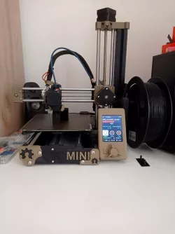 Prusa Mini detachable duct NO THREAD INSERT + Shroud for dragon HF