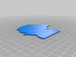 Puck key chain (berserk)