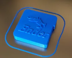 QR Code Cover with Ender Logo for Ender 3 v2 with CR-Touch installed