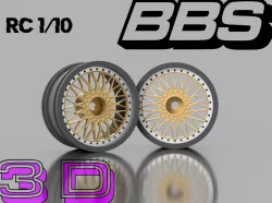 RC Rim 1/10 BBS RS replica