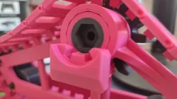 RC Snow Tracks - No Hardware - Anti-Rotation part for DT-03 Neo Fighter