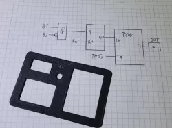 Rectangle Template for PLC program schematics (Card size)