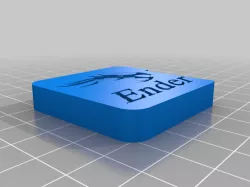 Remix of QR Code Cover with Ender Logo for Ender 3 v2 with CR-Touch installed