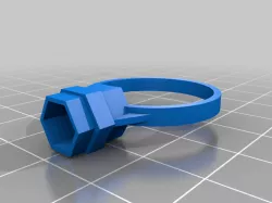 Ring with bit holder