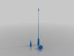 Roman Pilum spear javelin parts