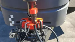 RV hitch accessories organizer