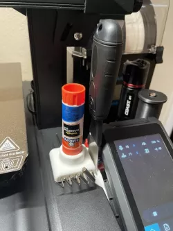 Scraper, Glue stick, Hex Keys Holster