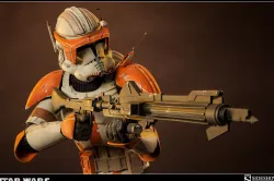 Sideshow Star Wars Clone Commander Cody style rifle harpoon attachment for 1:12 1:6 figures and 1:1 cosplay