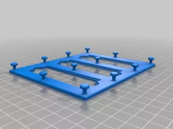 Slide Holder Tray for Laser Fluorescence Scanning from Below