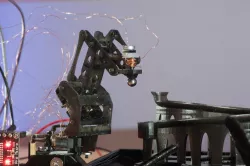small robot arm with ball race