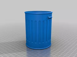 Smaller version trash can for desk