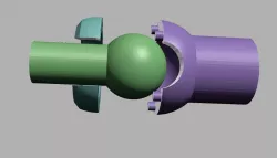 Snap and Glue ball joint