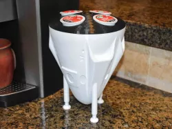 SpaceX Dragon Capsule-Inspired K Cup Holder