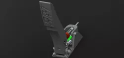 SRT P1 Sim Racing Throttle Clutch Pedal