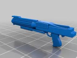 Star Wars DC15-X blaster with foregrip based on Revenge of the Sith 1:1, 1:6 and 1:12