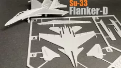 Su-33 Flanker-D Kit Card