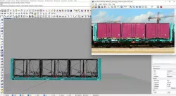 Thai ISO-flat rack for Japanese domestic container (1-150)