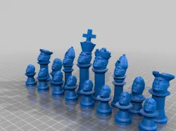 The Rock Chess Set