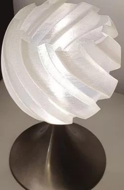 Twisted Ball Lampshade