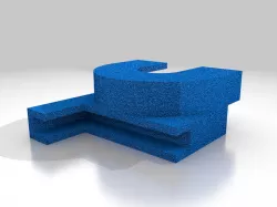 Unoptimized ps3 camera holder to bed (ender 3 v2)