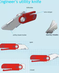 utility/folding/engineers knife