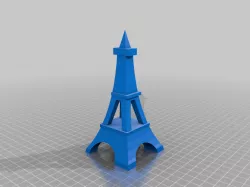 Very simple Eiffel Tower 3D design