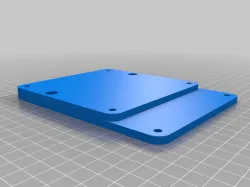 Vesa mount shift adapter