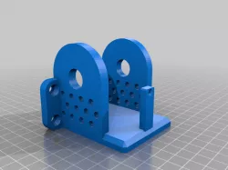 Wall or Slat Wall Mounted Solder Holder