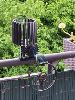 Wind Turbine - Rotation Measurement via Clock face