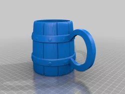 Wooden Tankard