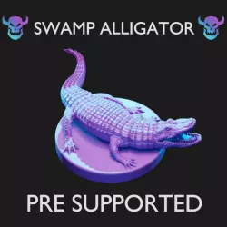 $1.99Swamp Alligator - Pre Supported
