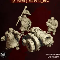 $10.00Balistar Canon & Crew - Dwarf Army