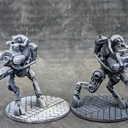 $10.00Beastmen in Space! Multipart Naga Scout and Armoured Walkers