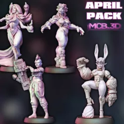 $10.00MCB3D April Model Pack