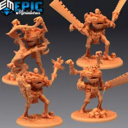 $10.90Human Bone Golem Set / Skeleton Giant Construct / Undead Guard