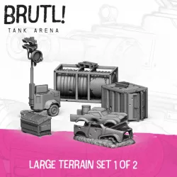 $10.99BRUTL! Tank Arena | Large Terrain Set 1 of 2