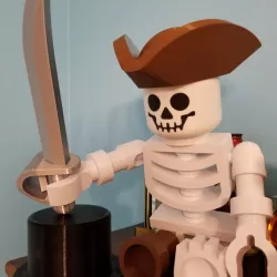 10X Minifig Cutlass/Sword