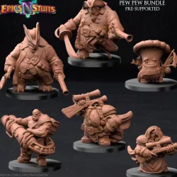 $11.99PEW PEW Miniature Bundle - Pre-Supported