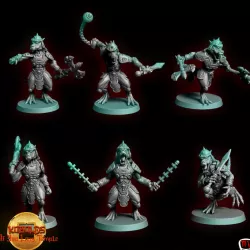 $12.00Asian Kobolds warriors (pre-presupported)