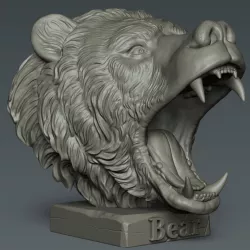 $12.00Bear Head