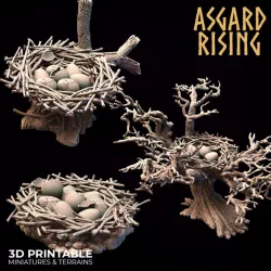 $12.00Set of nests with eggs /Modular/ /Pre-supported/