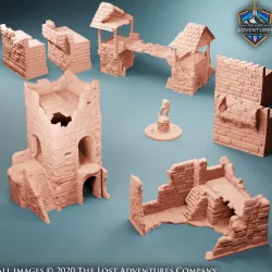 $12.99Dragon-Scarred Outpost Set (5 Parts)