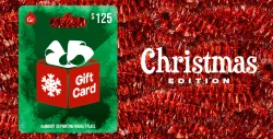 $125 Christmas Gift Card