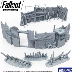 $13.00Fallout: Wasteland Warfare - Print at Home - Settlement Walls