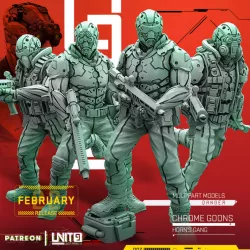 $14.99Cyberpunk - Chrome Goons - multipart squad