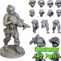 $15.00Army girl Constructor